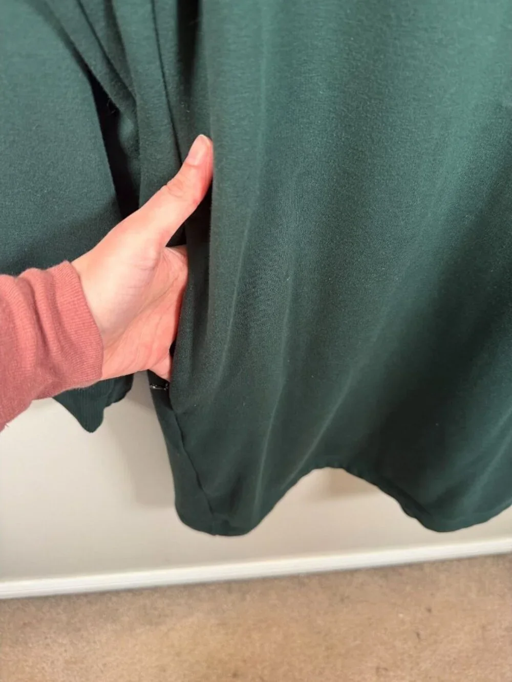 Athleta fleece lining